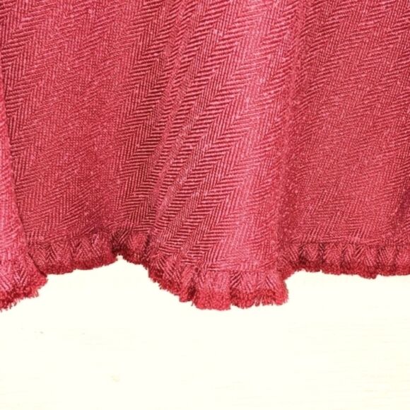 TALBOTS Vintage Dress Fitted Short sleeve Raspberry Pink 10P - Picture 4 of 10